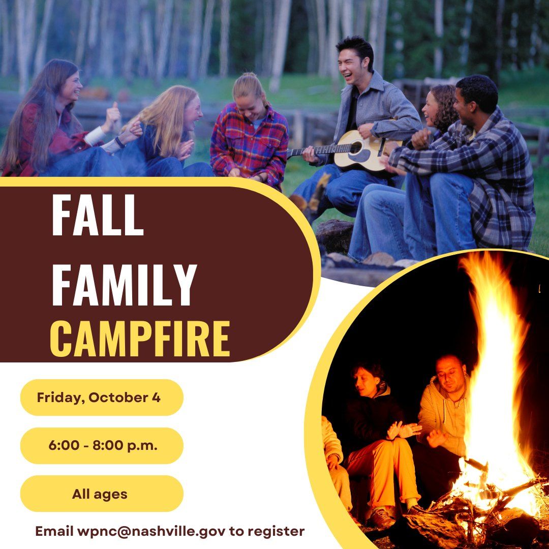 Family Fall Picnic and Campfire