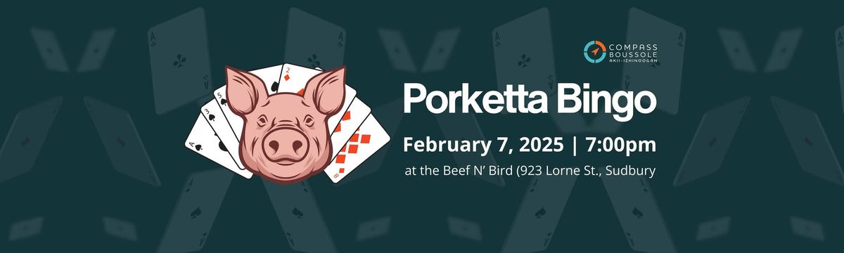 Porketta Bingo Fundraiser