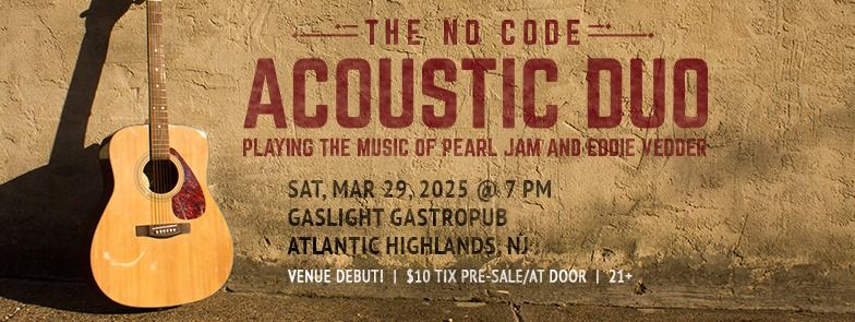 NO CODE Acoustic in Atlantic Highlands