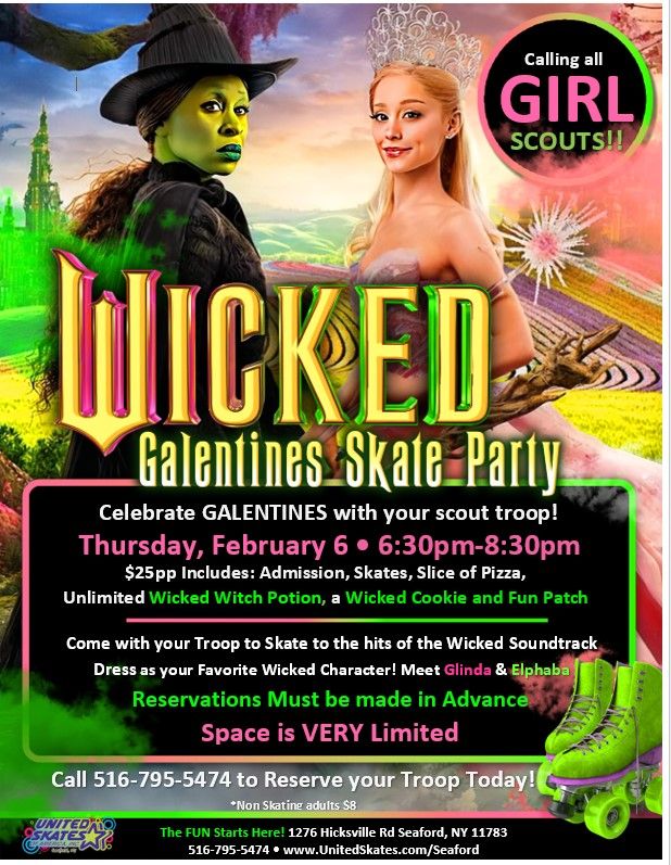 Wicked Galentines Skate Party