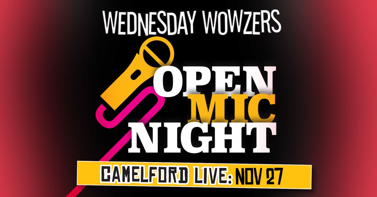  Open mic night   live at the Camelford 