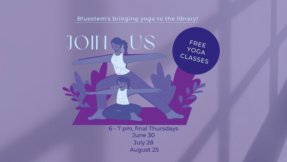 Free Yoga Class at Lawrence Public Library