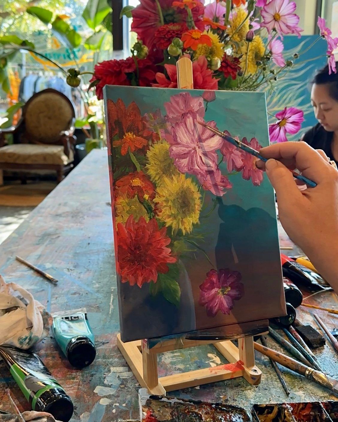 Floral Still Life Painting Workshop