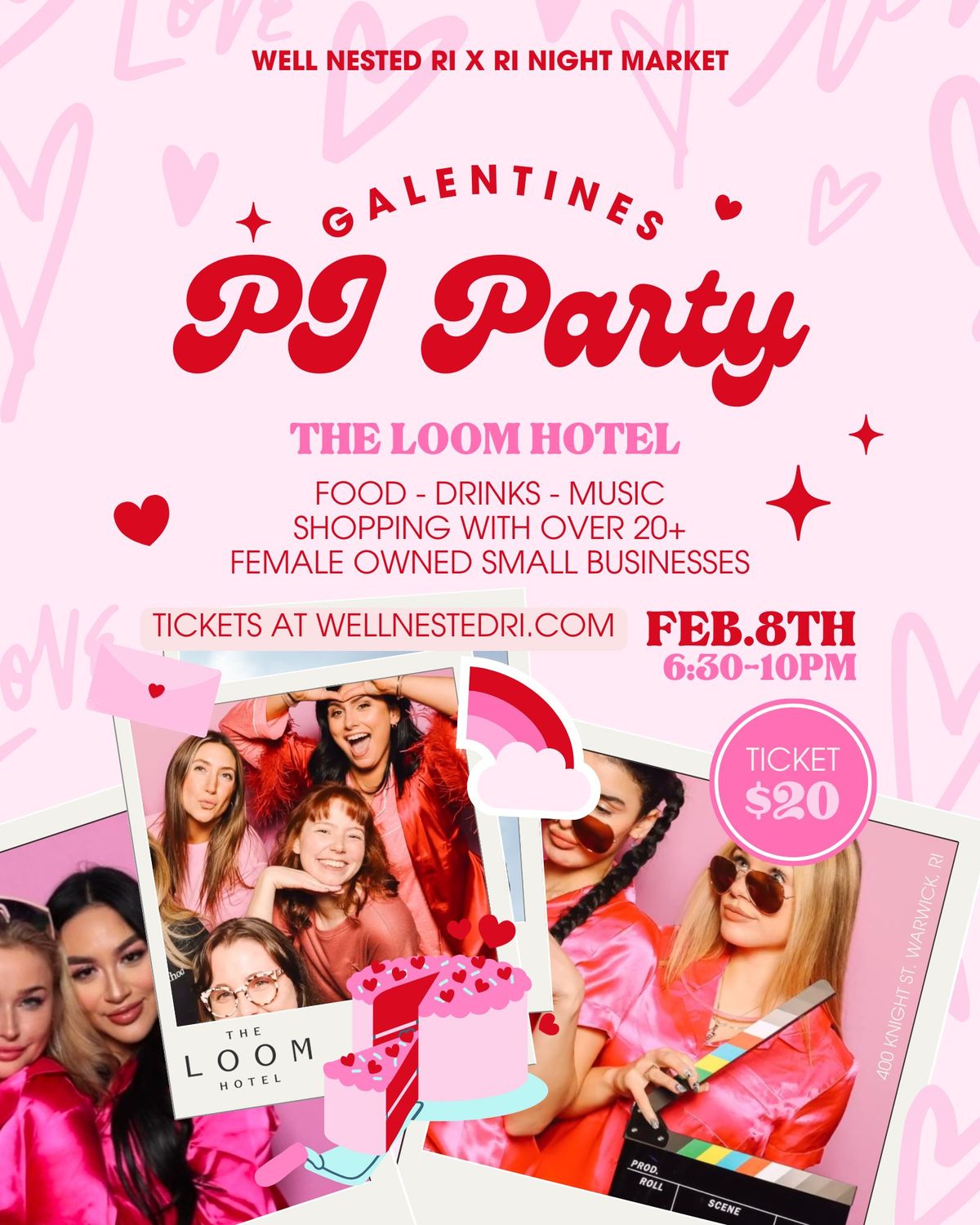 GALENTINE'S PJ PARTY