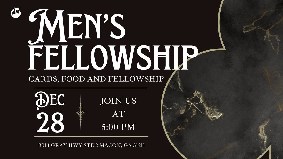 Men's Fellowship and Game night