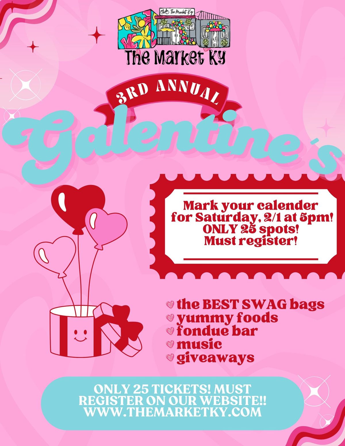 Galentine\u2019s @ The Market Ky