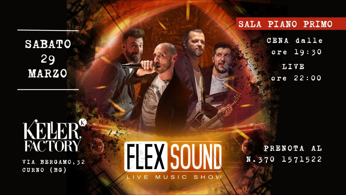 Cena Live con Flexsound - Party Band (Piano Primo)