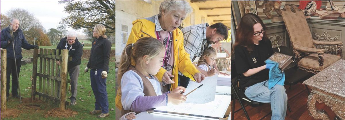 Volunteer coffee mornings at Knole