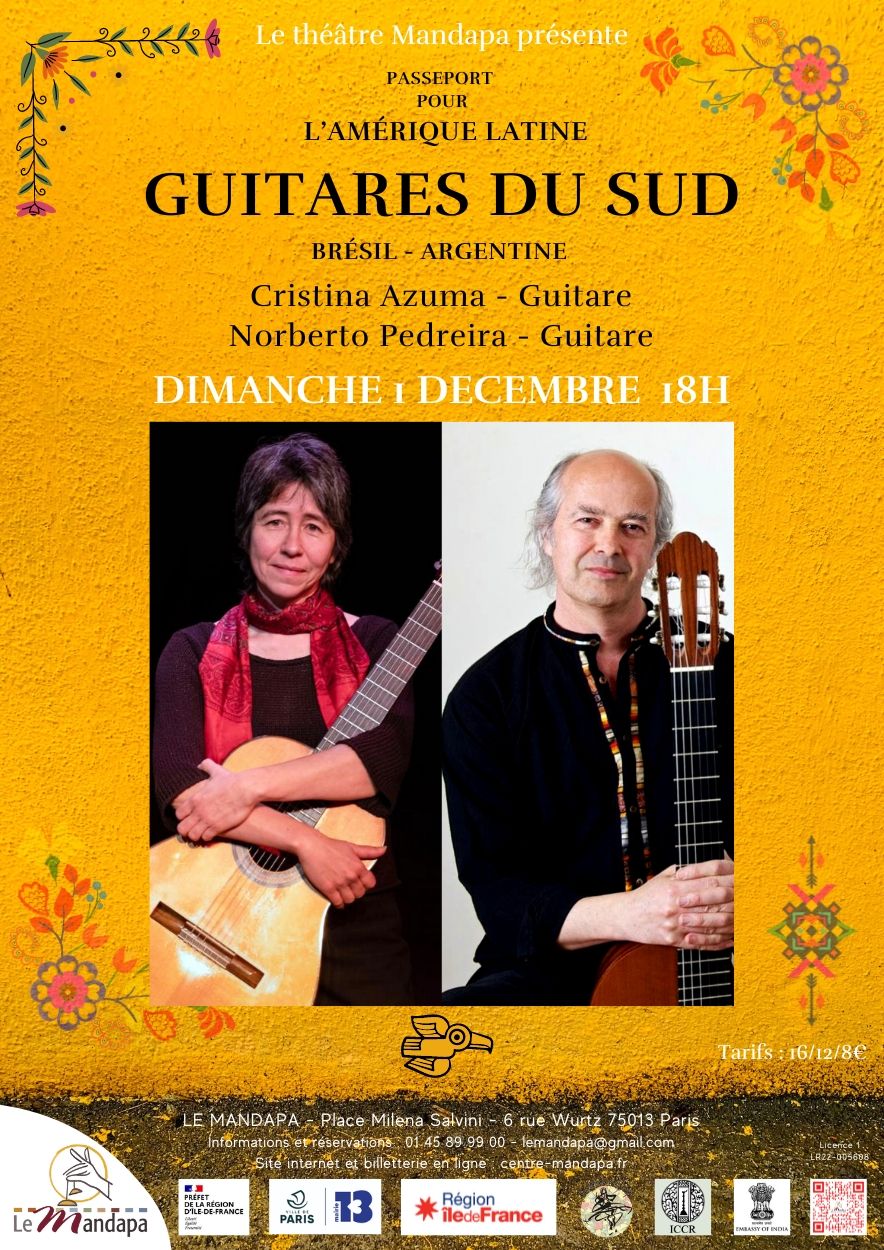 Guitares du Sud De Buenos-Aires \u00e0 S\u00e3o Paulo - Cristina Azuma - Norberto Pedreira