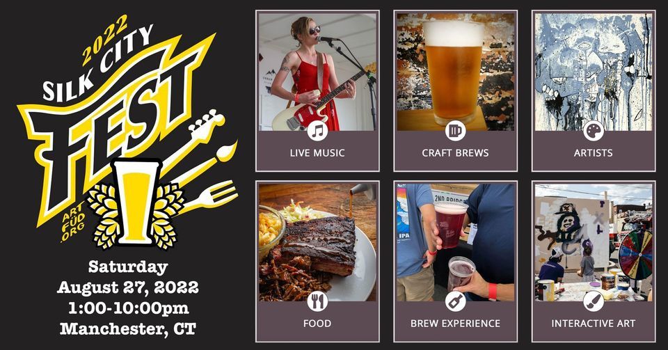Silk City Fest 2022, 12 Purnell Pl, Manchester, CT 060405412, United