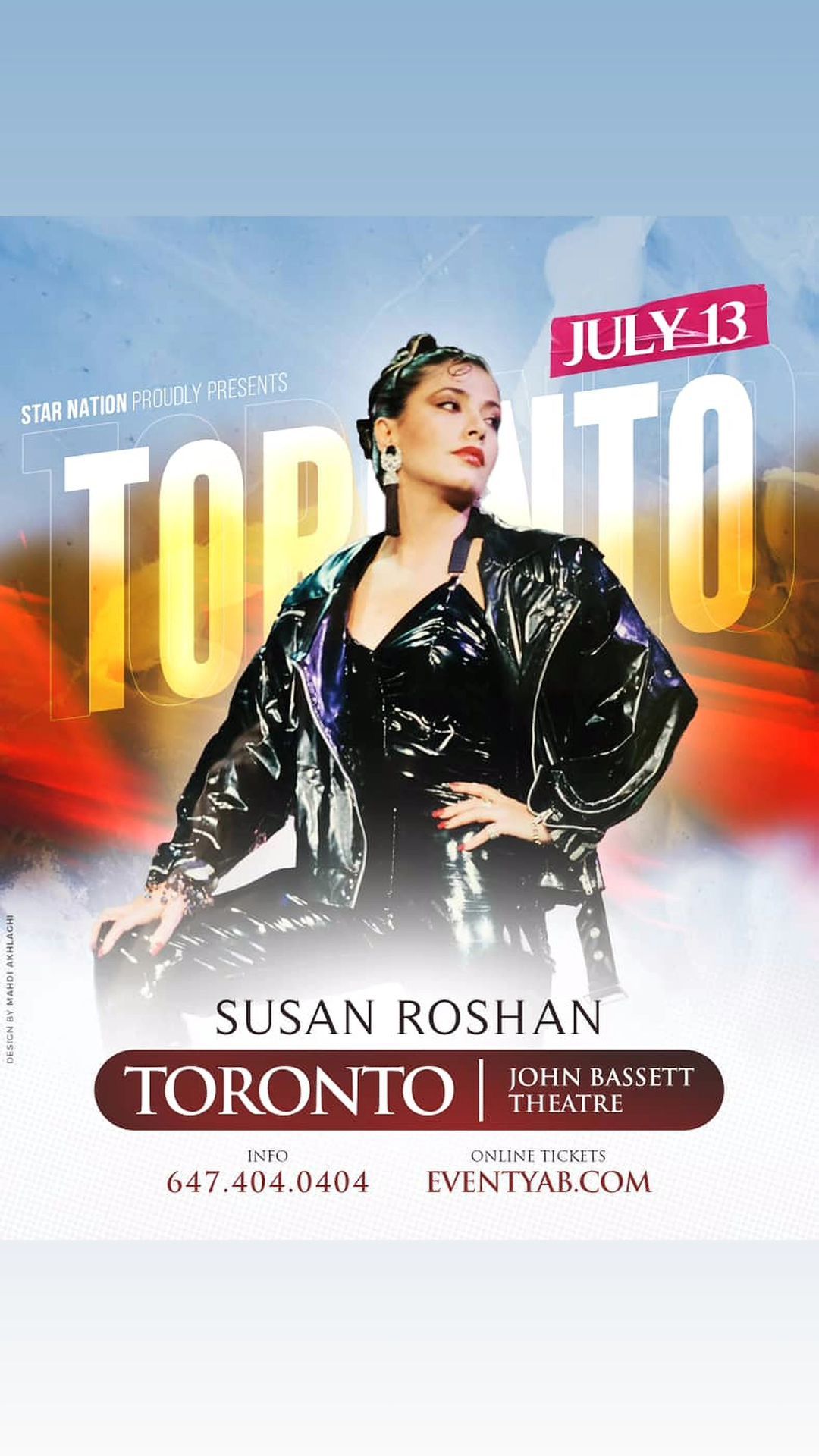 Susan Roshan Live In Toronto