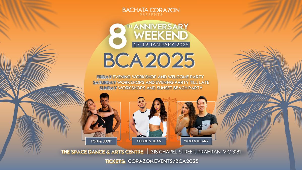 Bachata Corazon Anniversary Weekend 2025