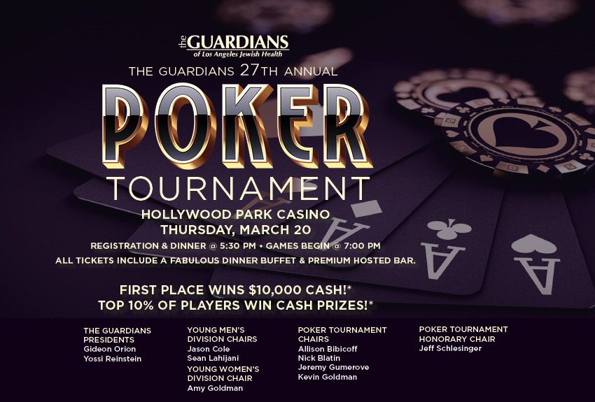 The Guardians 27th Annual Hollywood Park Poker Tournament