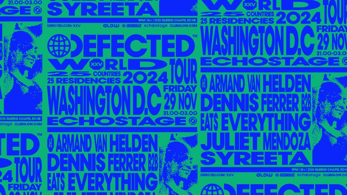 Defected 25 World Tour: Armand Van Helden + More