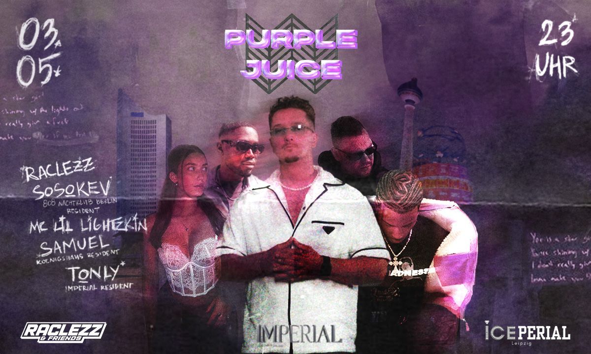 PURPLE JUICE - Hip Hop, Latin & Afro Party @ Weekend Club