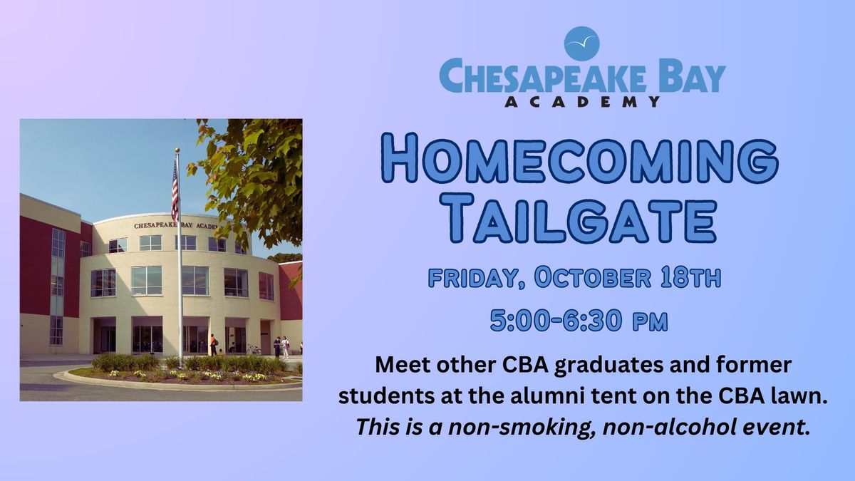 CBA Homecoming Tailgate