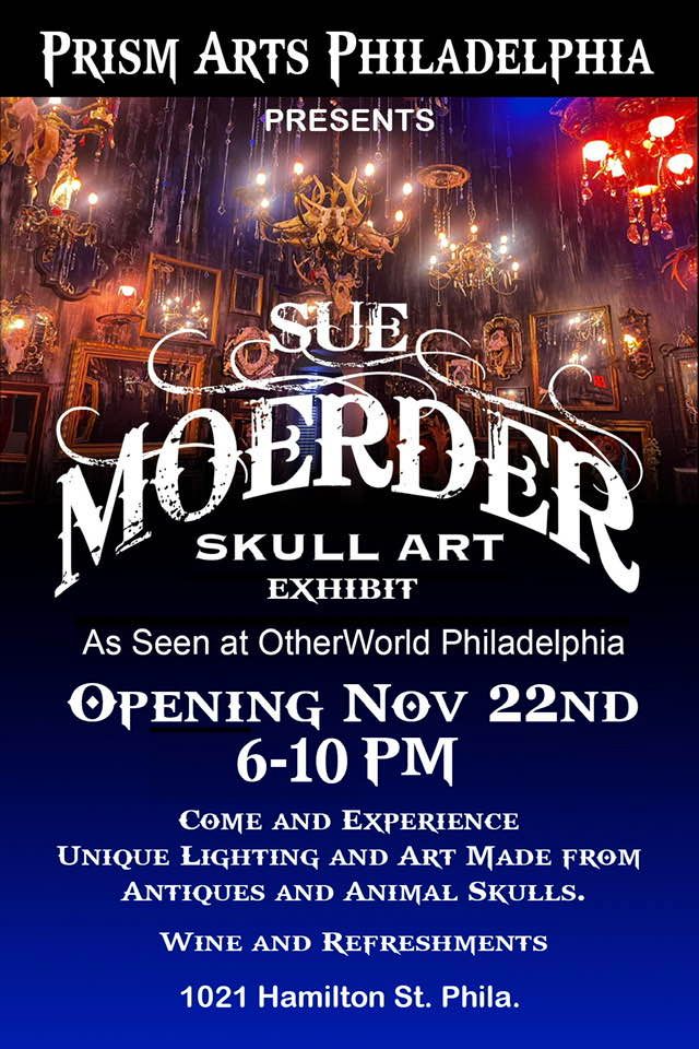 Sue Moerder Skull Art Exhibit 