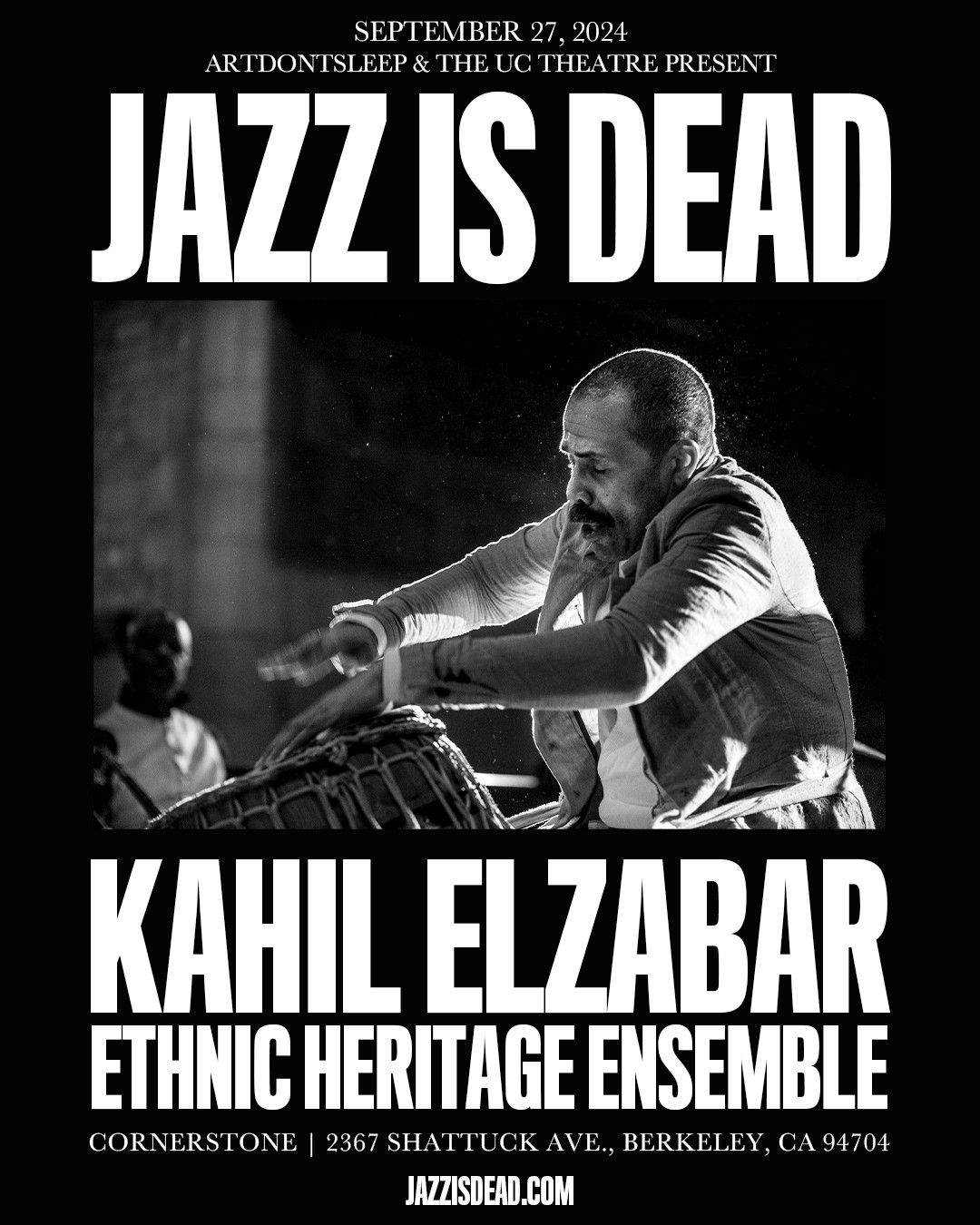 Kahil Elzabar Ethnic Heritage Ensemble live at Cornerstone Berkeley