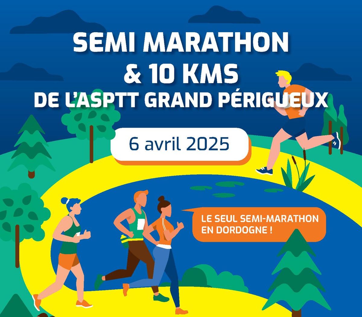 SEMI-MARATHON et 10 KM ASPTT GRAND PERIGUEUX ATHLETISME