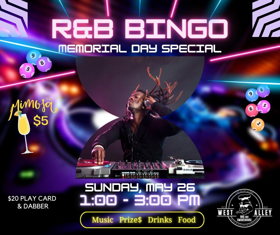 R&B Bingo - Special Memorial Day Version
