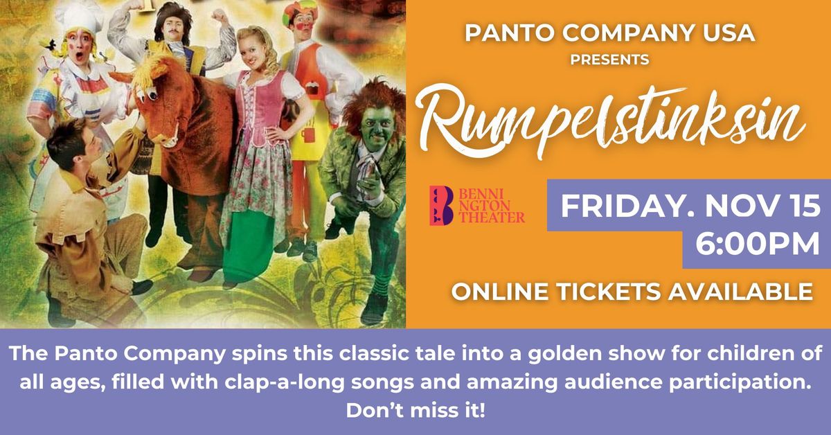 Rumplestiltskin: A Magical Family Adventure! LIVE at Bennington Theater