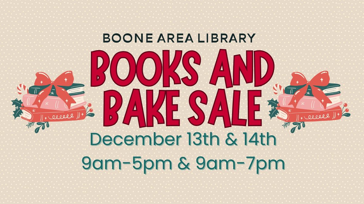 Book and Bake Sale