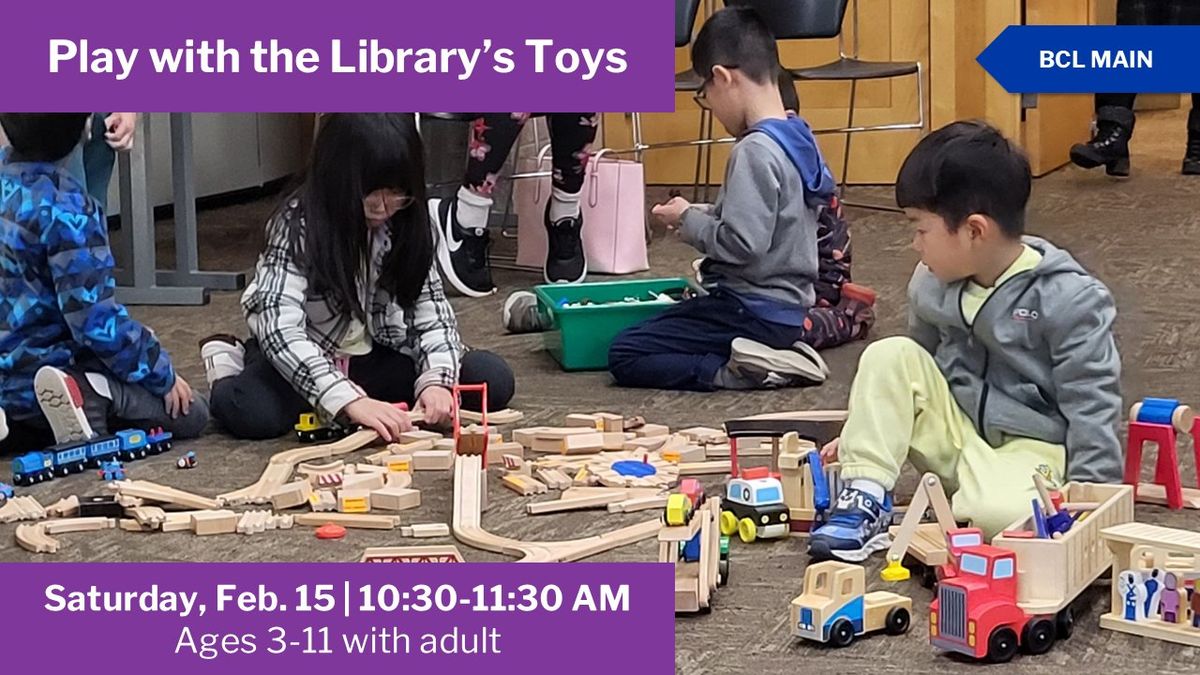 Play with the Library's Toys