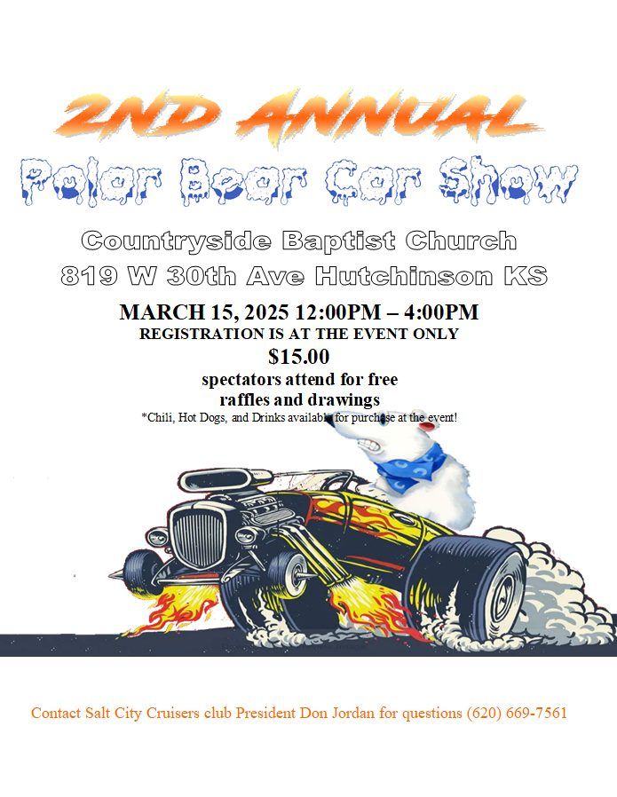 2nd annual polar bear car show (NO ONLINE REGISTRATION)