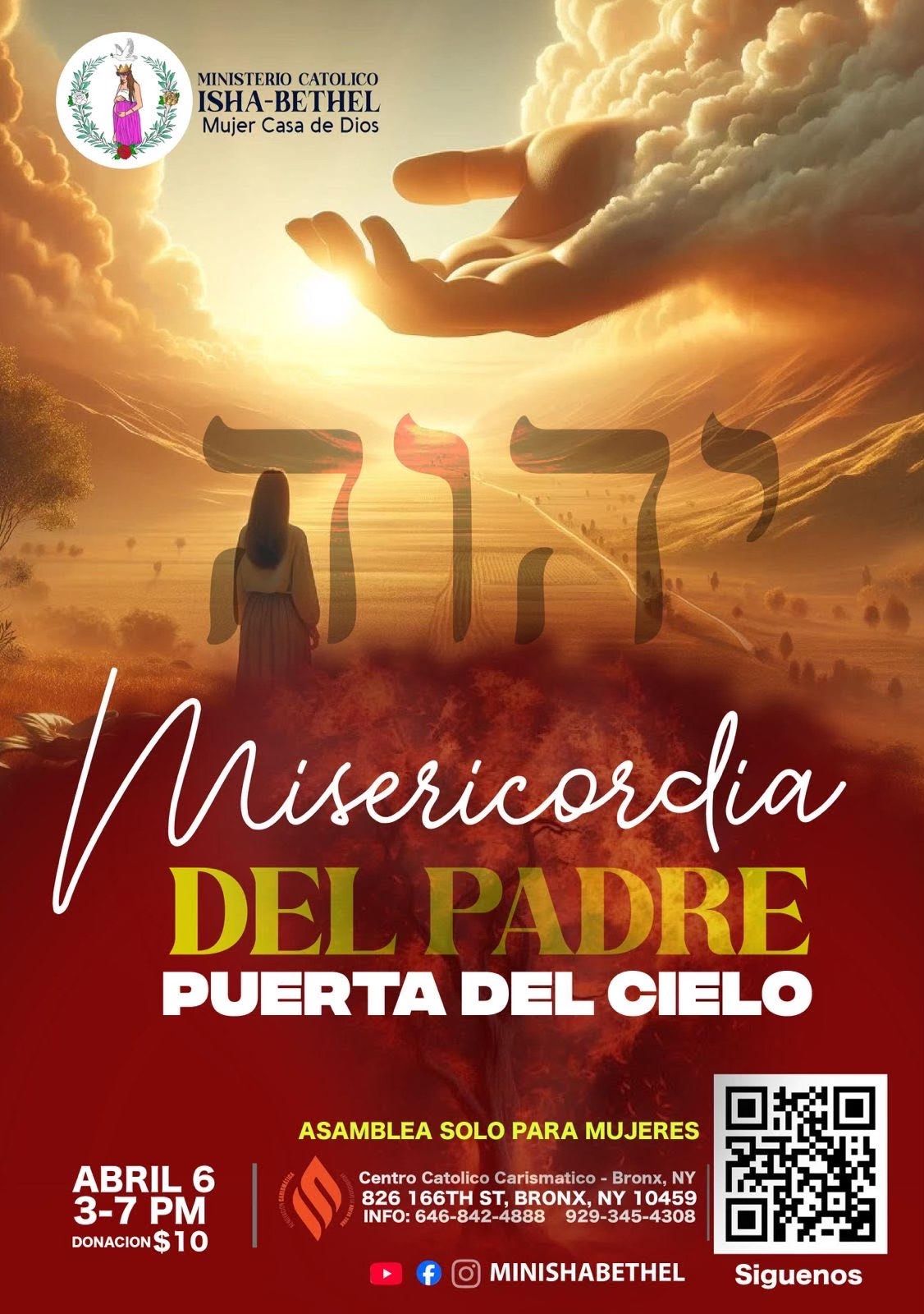 "MISERICORDIA DEL PADRE, PUERTA DEL CIELO" ASAMBLEA DE MUJERES - PRESENCIAL