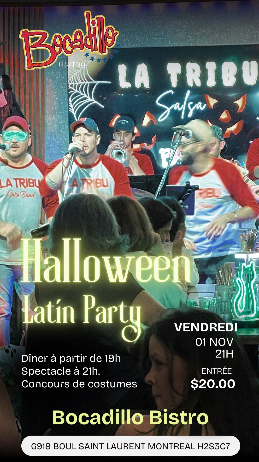 Halloween Salsa Party | La tribu 