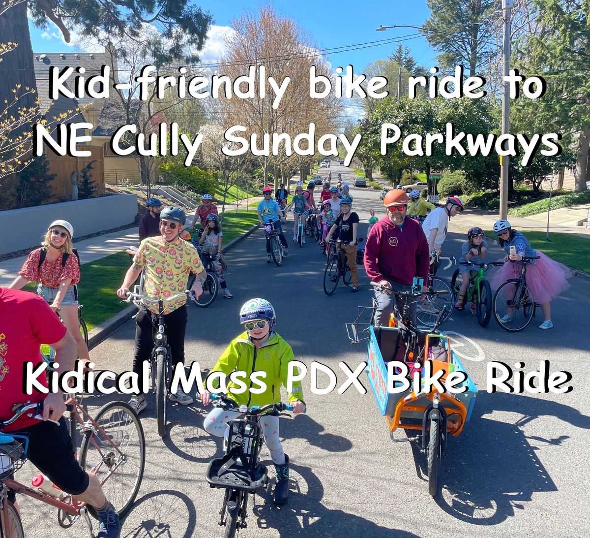 Bike Ride to Sunday Parkways - Kidical Mass PDX