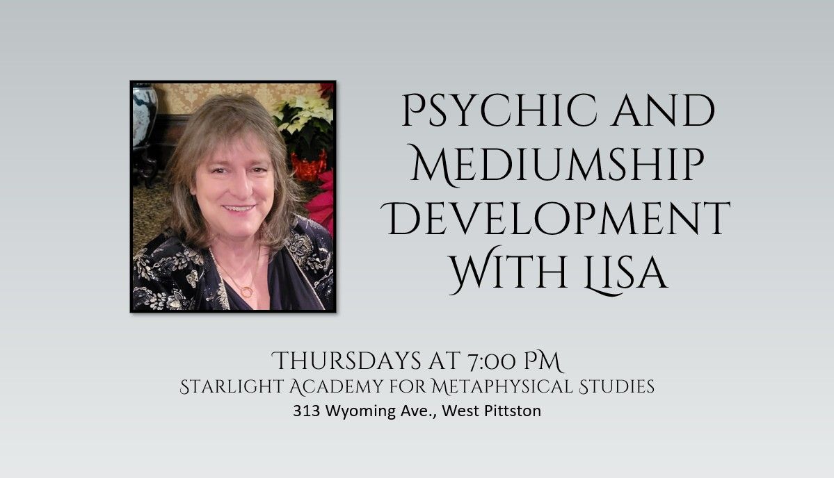 Psychic and Mediumship Development