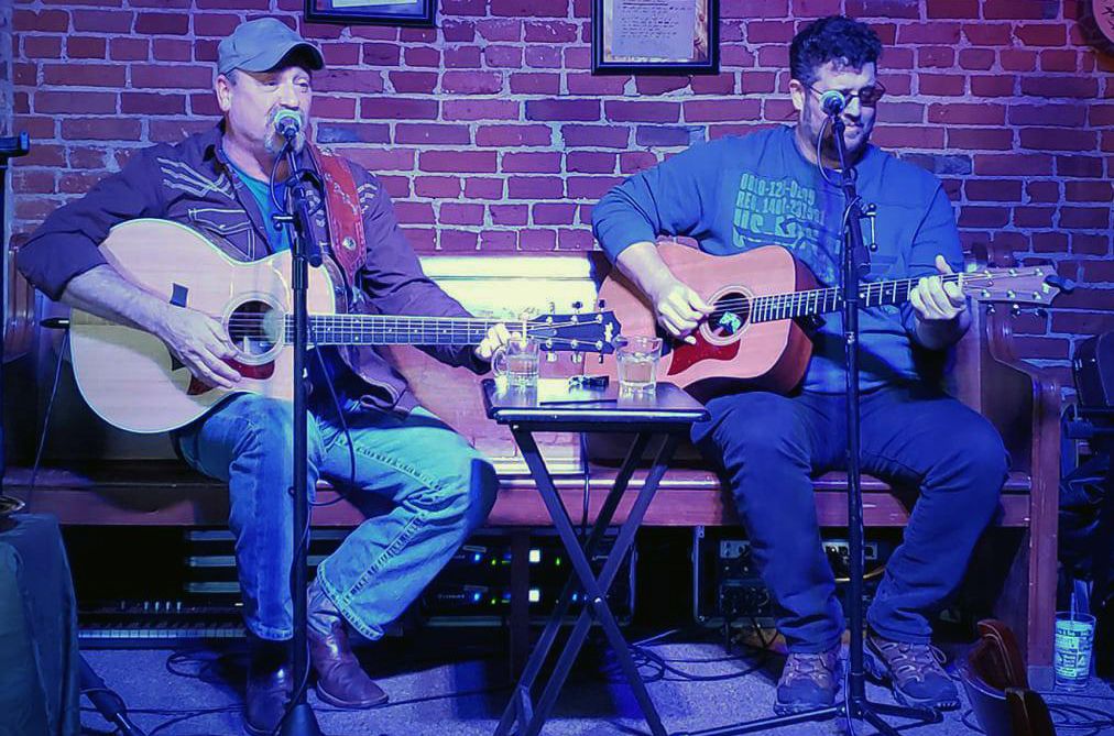 Gary McAdams & Steve Peck at Duesterbeck's - Sat, April 19