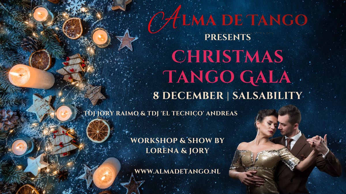 Christmas Tango Gala @ Salsability | WS & Show by Lorena & Jory