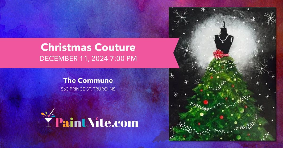 Paint Nite | Christmas Couture