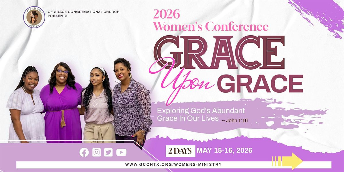 2026 Women's Conference - Grace Upon Grace