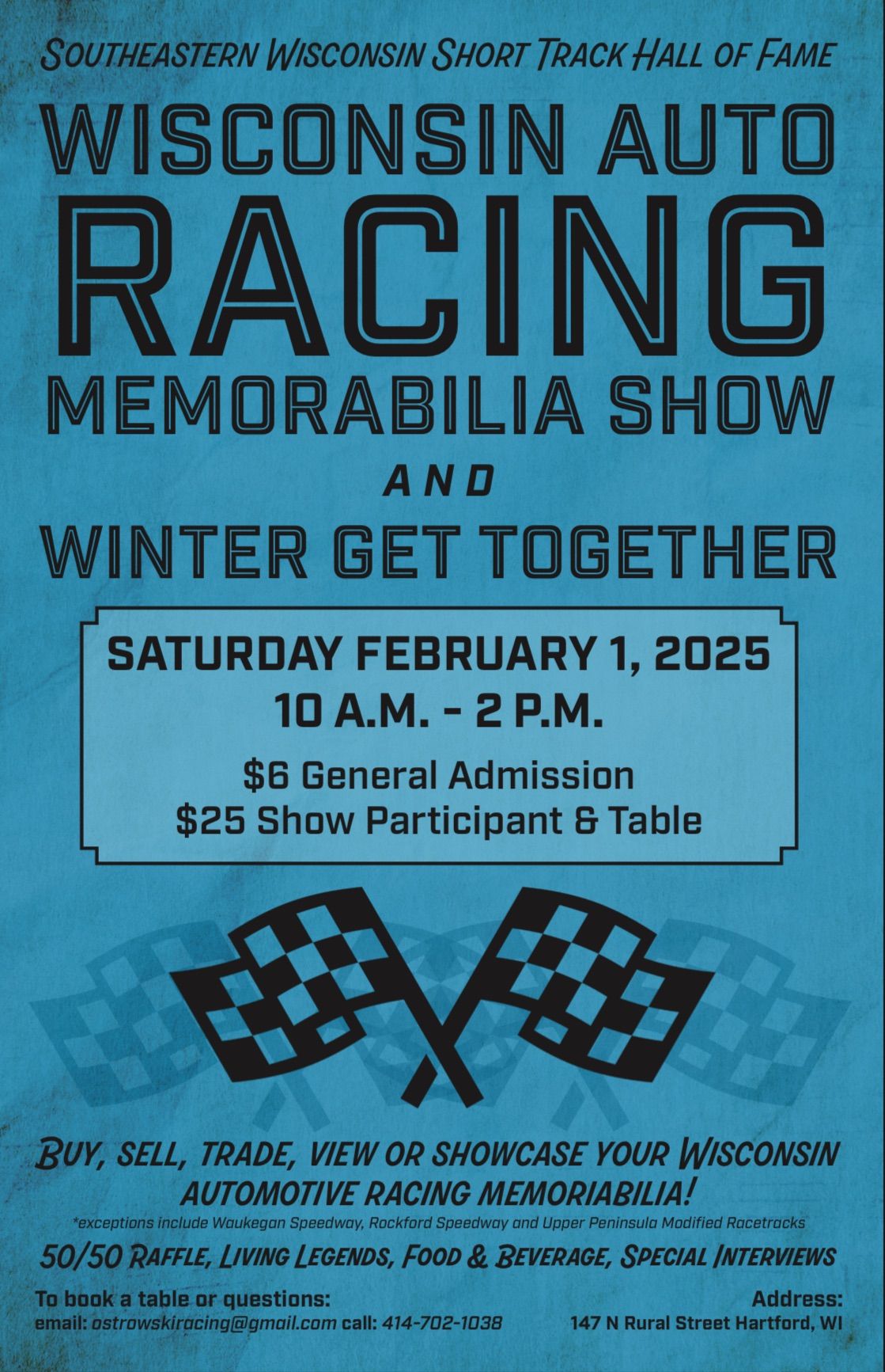 Wisconsin Motorsports Memorabilia and Winter Get Together 