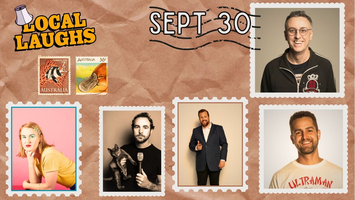 Local Laughs Sept 30 - Tony Martin, Ivan Aristeguieta, Marcus Ryan, Andrew McClelland, Nat Harris