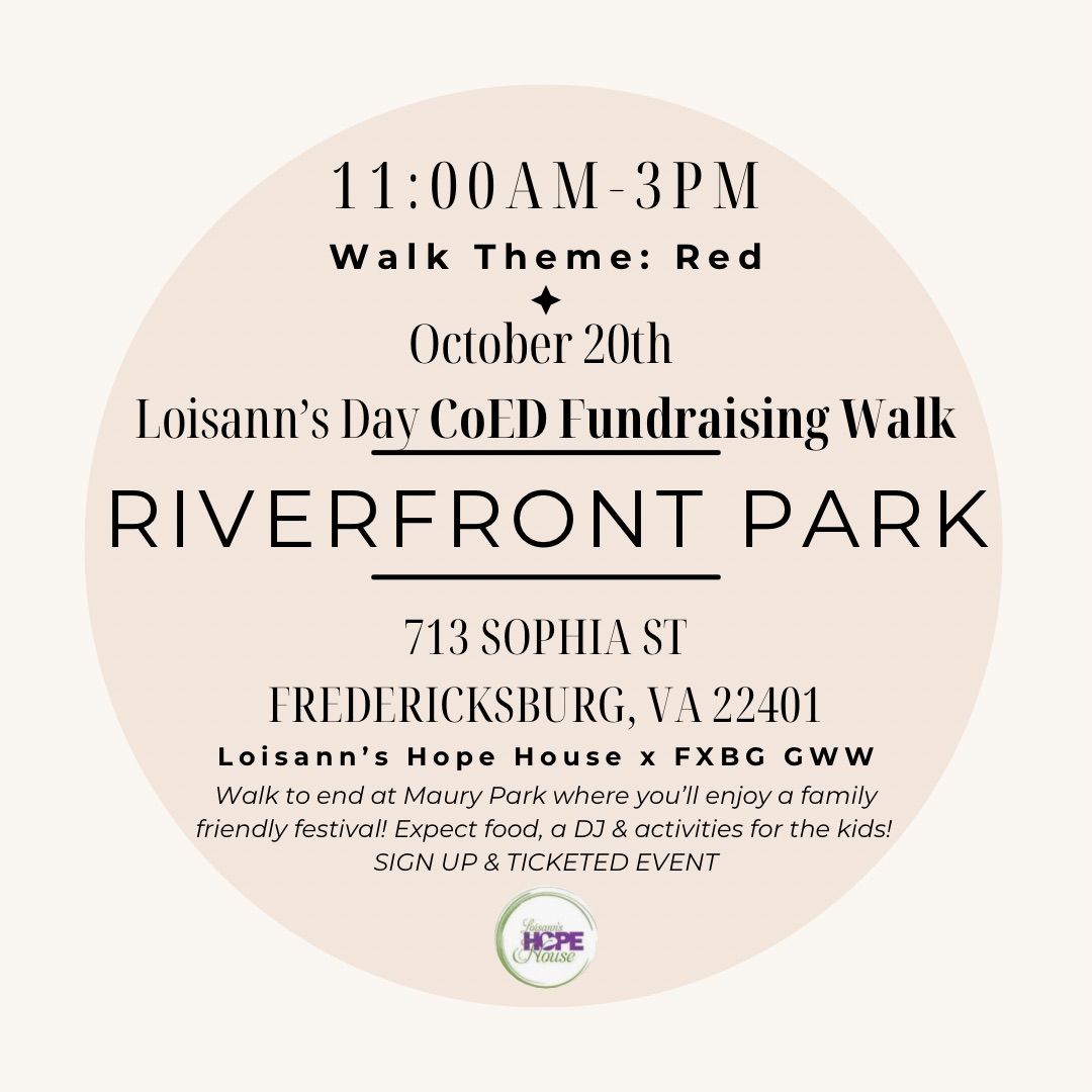 Loisann\u2019s Day CoED Fundraising Walk