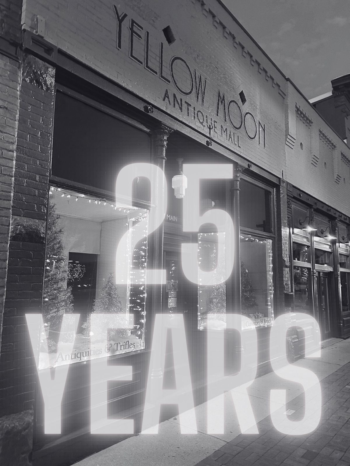 Celebrating 25 Years of Yellow Moon Antique Mall