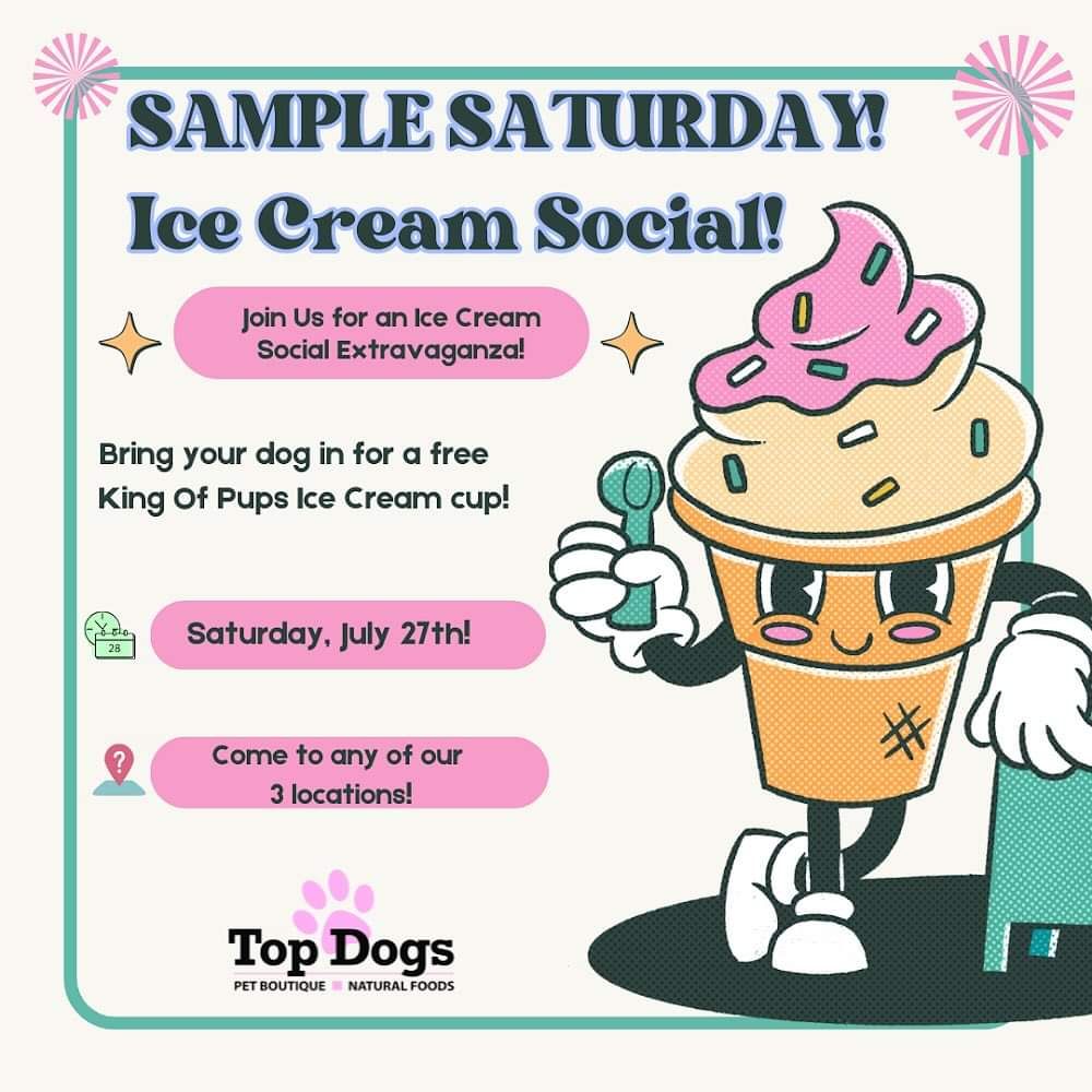 King of Pups Ice Cream Social