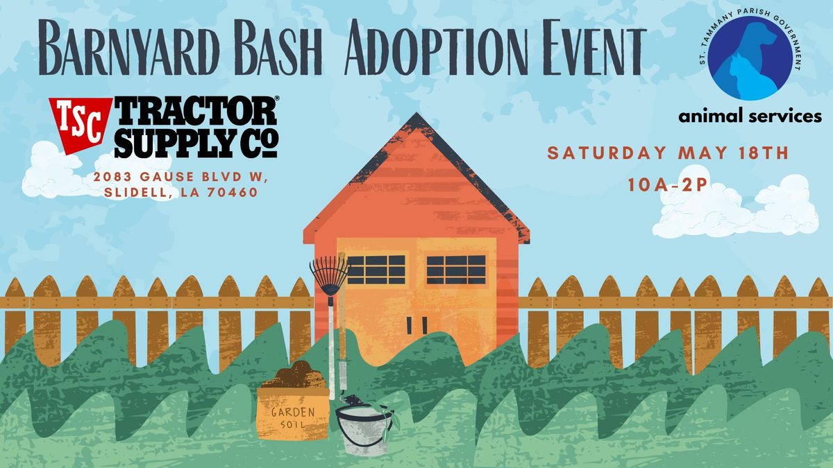 Barnyard Bash Adoption Event