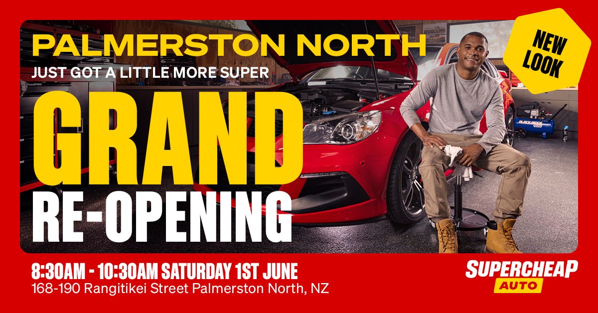 Supercheap Auto Palmerston North Grand Re-Opening 
