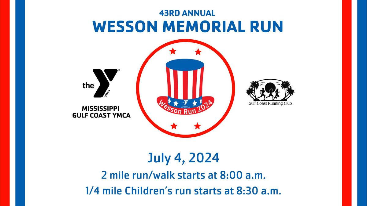 43rd Annual Wesson Memorial Run