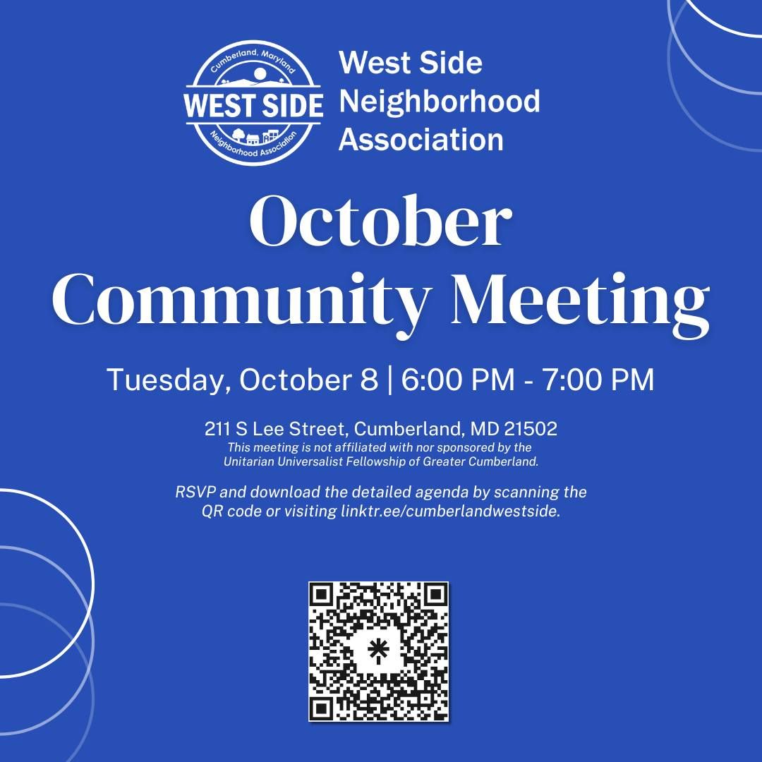 October Community Meeting