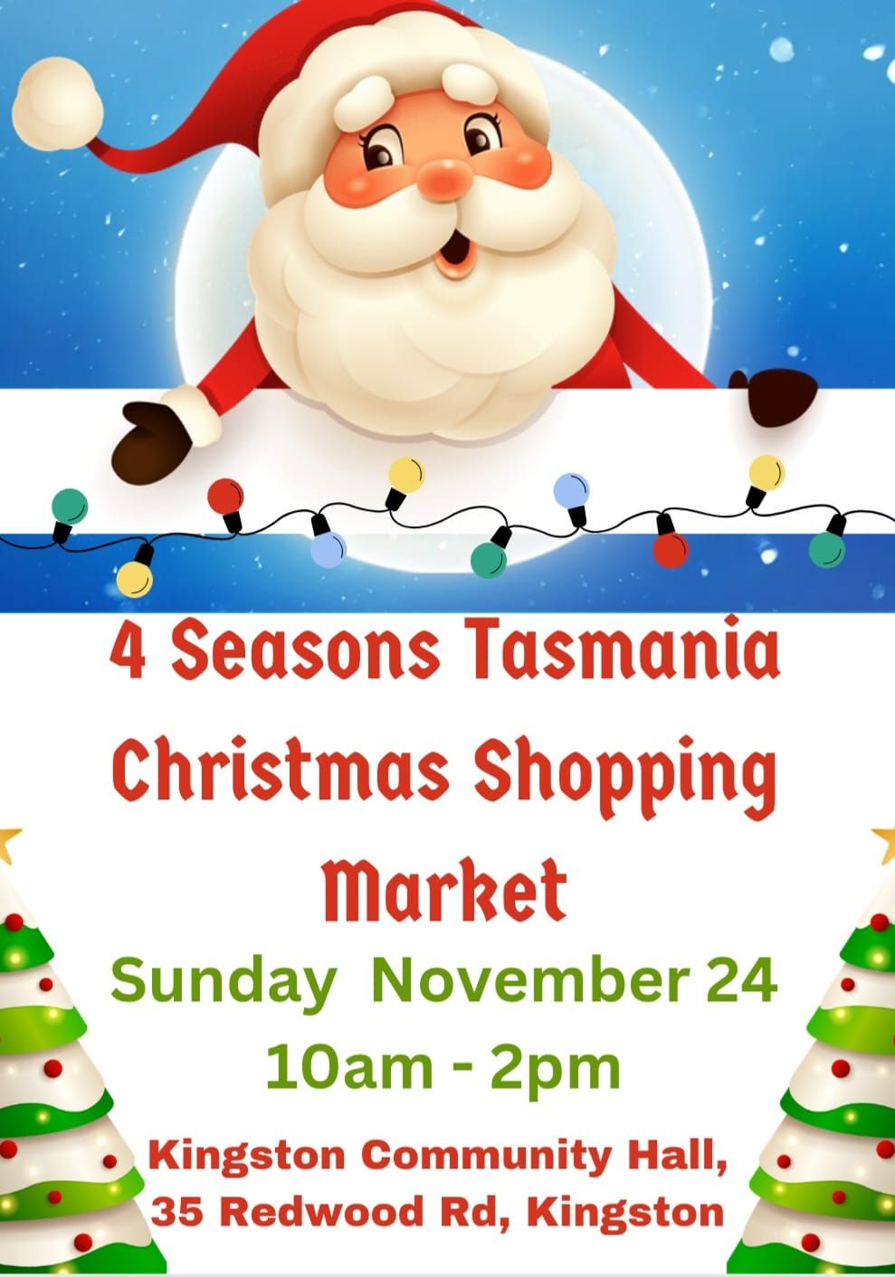 4 Seasons Tasmania Christmas Shopping Market 