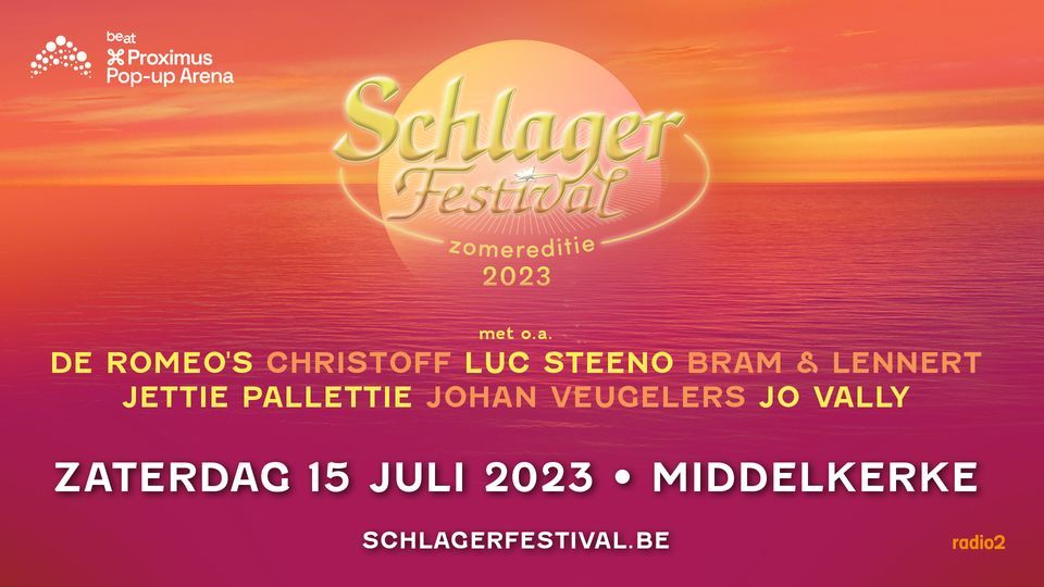 Het Schlagerfestival zomereditie 2023 in Middelkerke