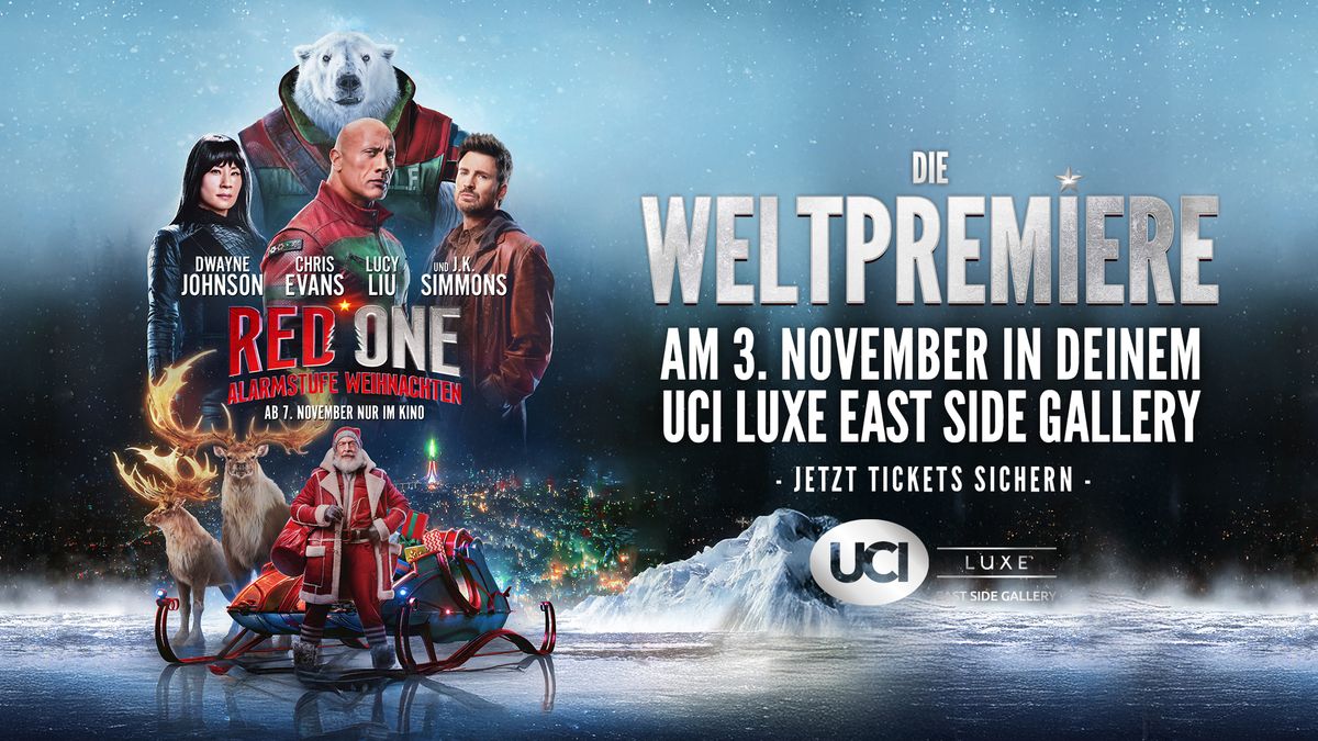 Weltpremiere Red One | UCI Luxe East Side Gallery