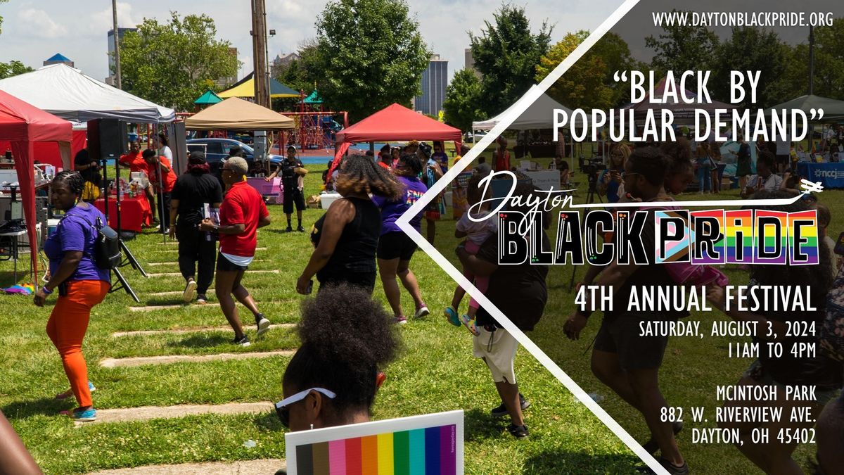 4th Annual Dayton Black Pride Festival 2024