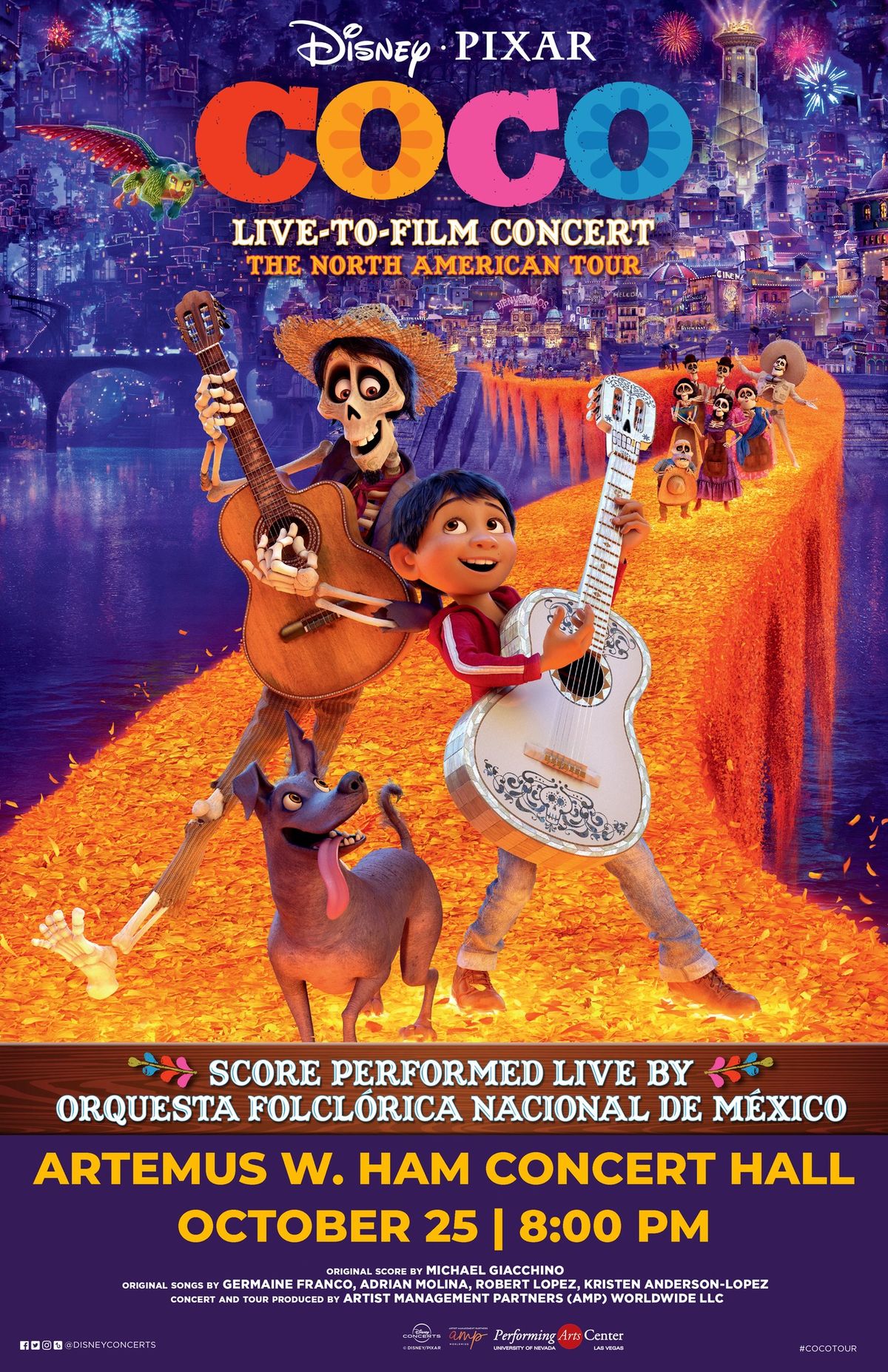 Disney\u2022Pixar's Coco Live-to-Film Concert